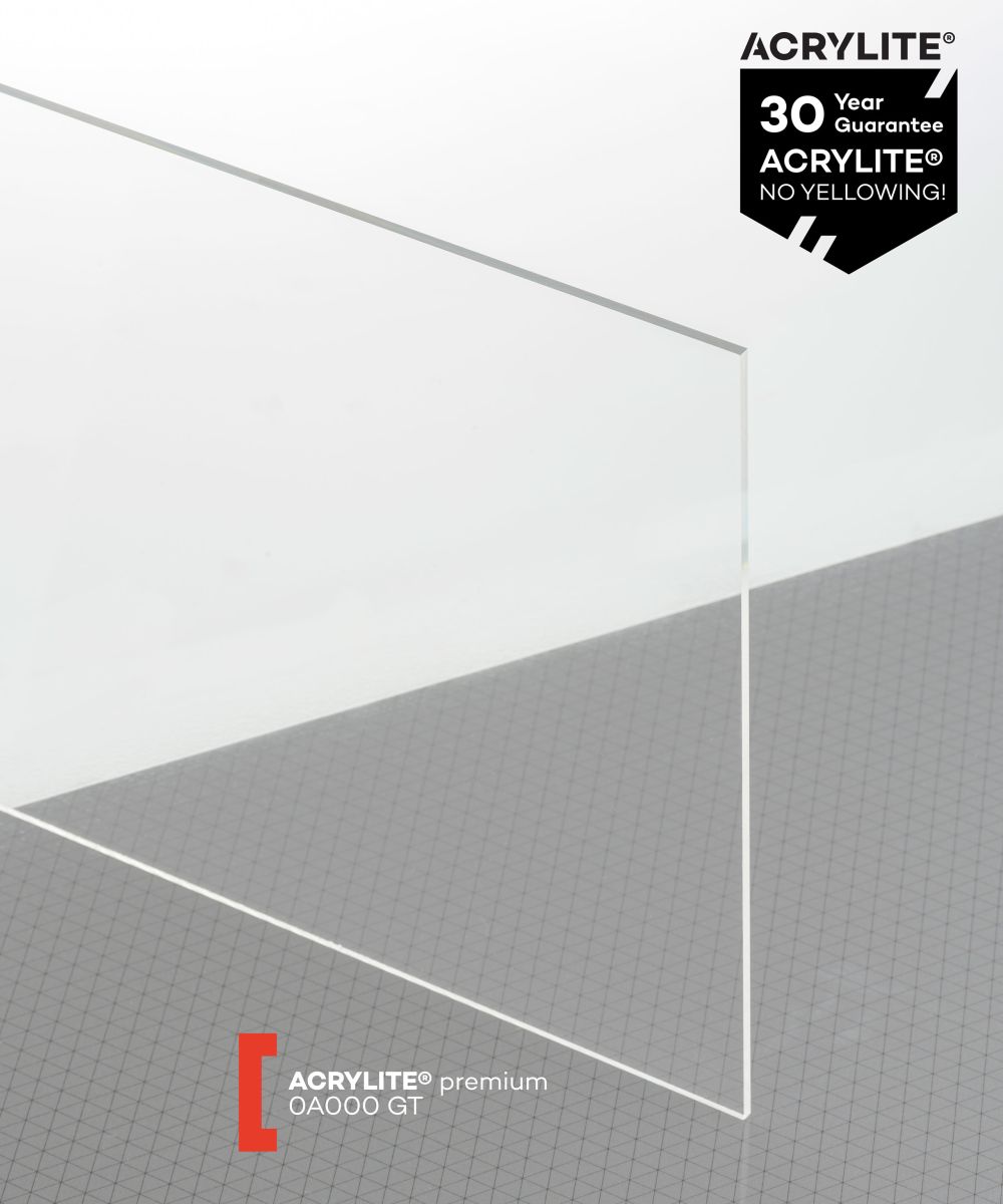 6mm 51x96IN CLEAR ACRYLIC FILM MASK - Clear Extruded Acrylic Sheet